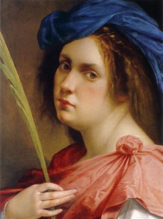 picasso self portrait with palette. Gentileschi self portrait
