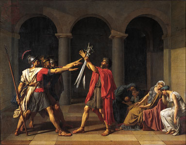 Oath_of_the_Horatii Jaques Louis David